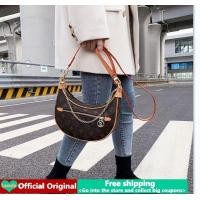 ราคา ของแท้ 2021ใหม่ LV นาโนเกี๊ยวกระเป๋าสำหรับผู้หญิงในการขายเดิมกระเป๋าถือหนัง PU ข้ามร่างกายกระเป๋าสะพายตัวอักษรพิมพ์กระเป๋าบัตรกระเป๋าใส่เหรียญกระเป๋า Beg จัดการกระเป๋าช้อปปิ้ง (10601724384)