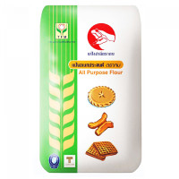 ราคา แป้งอเนกประสงค์ ตรากบ ถุง 1 กิโล แป้งสาลี แป้งใหม่ (14410455937)