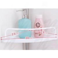 ราคา ชั้นวางเข้ามุม 4 ชั้น แบบปรับระดับได้ ขนาด1 00 3 20 ม ไม่ต้องเจาะยึด 4 Corner shelves size 1 00 3 20 m Can be folded without drilling มีคลิปวิธีประกอบในหน้าสินค้า (20815235435)