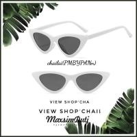 ราคา รุ่นDro45 แว่นทรงแคทอาย ดารานิยมใส่ สินค้าขายดี แว่นตากันแดด ทรงแคทอาย (15015881285)