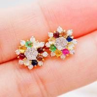 ราคา พร้อมส่ง ต่างหูนพเก้าเพชรแท้ ทองคำแท้9K ทอง37 5 เพชรแท้น้ำ100 เบลเยี่ยมคัต 9KPEG9 (18542077241)