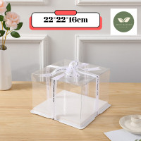 ราคา กล่องเค้กใส กล่องเค้กใสทรงสูง กล่องเค้กใสขนาด 1 ปอนด์ 2ปอนด์ 3ปอนด์4ปอนด์ กล่องเค้ก เบเกอรี่ (19083790613)