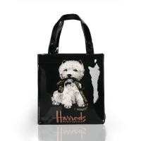 ราคา Taobao Collection กระเป๋าผ้าเคลือบ PVC กันน้ำกระเป๋าช้อปปิ้งลายน่ารัก Harrods ความจุขนาดใหญ่กระเป๋าพิมพ์ลายกระเป๋าสำหรับนักเรียน (17535797446)