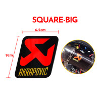 ราคา สติ๊กเกอร์ติดท่อ เพลทติดท่อ Akrapovic 3M งานอลูมิเนียมทนร้อน วัสดุอลูมิเนียมทนทาน ทนความร้อนและไม่หลุดง่าย การติดตั้งแบบไร้ร่องรอย (20590877407)