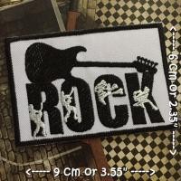 ราคา Rock ร็อค ตัวรีดติดเสื้อ อาร์มรีด อาร์มปัก ตกแต่งเสื้อผ้า หมวก กระเป๋า แจ๊คเก็ตยีนส์ Hipster Embroidered Iron on Patch (1753026571)