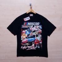 ราคา เสื้อยืดสีดําลาย NASCAR CHASE KYLE BUSCH TEE สีดํา (17549025416)