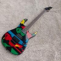 ราคา มือทำ Ibanez John Petrucci ลายเซ็น JPM 100กีตาร์ไฟฟ้า (15828243804)