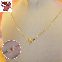 ราคา สร้อยคอทองคำแท้ครึ่งสลึง ลายโซ่กล่อง หนัก 1 9 กรัม ทองคำแท้ 96 5 สร้อยทอง18kแท้ ขายได้ จำนำได้ มีใบรับประกัน (20611832854)