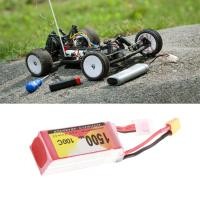 ราคา แบตเตอรี่ RC Lipo 14 8V 100C 4S 1500MAh ความจแบตเตอรีุ่ขนาดใหญ่ Lipo พร้อมปลั๊ก XT60สำหรับของเล่นไฟฟ้า (20000702301)