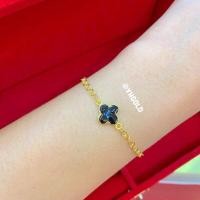 ราคา สร้อยข้อมือทอง1สลึง YHGOLD งานโซ่ฝรั่งตุ้งติ้ง ทองคำแท้96 5 (11408445937)