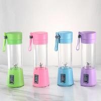 ราคา ที่ปั่นผลไม้ เครื่องคั้นน้ำผลไม้ไฟฟ้า 380 มล มินิมิกเซอร์ผสมถ้วย ชาร์จ USB แบบพกพา ปั่นผลไม้ปั่น ขวดคั้นน้ำผลไม้ เครื่องคั้นน้ำผล (20400600481)