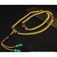ราคา ทองเหลืองทองแดงบริสุทธิ์108เนปาลลูกปัดทองแดงสร้อยคอพระสร้อยข้อมือลูกปัดทิเบตเก่า Gratis Ongkir สร้อยลูกประคำ (19945155873)