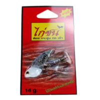 ราคา กระดี่ไก่ชน 14 กรัม กระดี่ไก่ชนตกปลาช่อนชะโดกระสูบขายดีตลอดกาล เหยื่อปลอมกระดี่ไก่ชน เลือกสีได้ (16842314125)