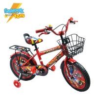 ราคา Sanooktoys รถจักรยานเด็ก จักรยานเด็ก ล้อ 12 16 นิ้ว มีตะกร้า มีกระดิ่ง ล้อยาง ล้องโฟม (16471325028)