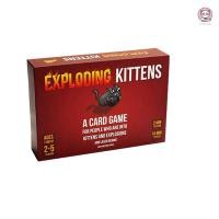 ราคา The Board Game เกมส์กระดาน Exploding KITTENS แมวระเบิด แมวแดง เกมส์กระดาน (19013374050)