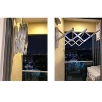 ราคา ราวตากผ้า ราวตากผ้าติดผนัง อลูมิเนียมไม่เป็นสนิม เนื้อหนา มี 4 ขนาด 75100120150 cm ราวตากผ้าคอนโด อลูมิเนียมแท้ไม่บาง คุณภาพส่งอออก (1038726413)