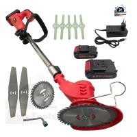 ราคา MOLITA เครื่องตัดหญ้า เครื่องตัดหญ้าไฟฟ้า 68V แบต 2 ก้อน เล็มหญ้า เครื่องเล็มหญ้า แบตเตอรี่ เครื่องตัดแต่งกิ่ง หญ้าไร้สาย (9351951658)