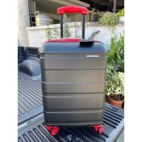 ราคา กระเป๋าไฟเบอร์ล้อลาก caggioni corporate สีดำของแดง ของพรีเมี่ยม scb ขนาด 20 นิ้ว (11668483247)