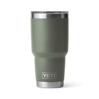 ราคา YETI แก้วเก็บความเย็น รุ่น RAMBLER 30 OZ TUMBLER CAMP GREEN (20524526323)