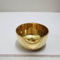 ราคา Brass Byfa F1055 ขันทองเหลือง 4นิ้วจอกหล่อ ขันทองเหลืองใบเล็ก ขันใบน้อยขนาด กว้าง 4นิ้ว สูง 2นิ้ว ใบเล็ก งานเรียบแวววาว (5948530212)