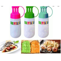 ราคา ขวดบีบพลาสติก 3 รู ขนาด 300 ml ขวดบีบซอส ขวดซอส ขวดซอสมีรู DBKC 0021 (9894724209)