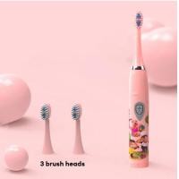 ราคา แปรงสีฟันไฟฟ้าเด็ก ลายการ์ตูนน่ารักกก สินค้ากันน้ำ มีการรับประกันจ้า Sonic Electric แปรงดีแปรงนาน มี2สีให้เลือก (20273179734)