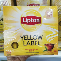 ราคา Lipton Tea Yellow Label ลิปตัน เยลโลว์ ที แบ็ก ชาผงชนิดซองฉลากเหลือง 2กรัมx100ซอง (8299229773)