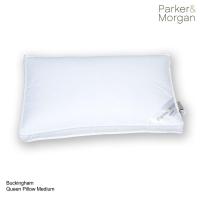 ราคา Parker Morgan หมอนหนุนไมโครไฟเบอร์ รุ่น บั๊กกิ้งแฮม ขนาดควีน ระดับ MEDIUM นุ่มสูงกำลังดี Buckingham Microfiber Queen Size Pillow Medium W 19 x L 29 x H 5 1700 g (20787554070)