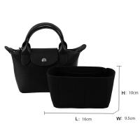 ราคา กระเป๋าออแกไนเซอร์สําหรับ Longchamp Mini Bag Purse Organizer Women Travel Makeup Inner Handbag Felt Suede Travel Insert Bag Storage Liner Bags Insert Layered Liner Storage Bag (20277223844)