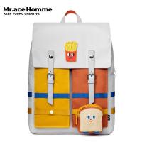 ราคา Mr ace Homme Footie Series กระเป๋าเป้สะพายหลังแล็ปท็อปสำหรับเดินทางความจุขนาดใหญ่กระเป๋านักเรียนกันน้ำวิทยาเขต (20672972744)