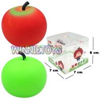 ราคา สกุชชี่ แอปเปิ้ล 2 สี ขายสุ่มสี 1 ผล H 6 cm winnietoys (20589784275)