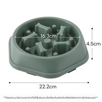 ราคา yoyo Pet ชามอาหารสัตว์เลี้ยง ชามช่วยลดการสำลัก ชามลดการกินไว ชามอาหารฝึกให้ทานช้าลง ชามกันมูมมาม สุนัขและแมว (20663609414)