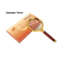 ราคา แว่นขยาย แว่นขยายวินเทจ แว่นตาขยาย แว่นขยายอ่านหนังสือ แว่นขยายมีด้ามจับ แว่นขยายพกพา สีทอง 90 80 70 มม (19672808133)