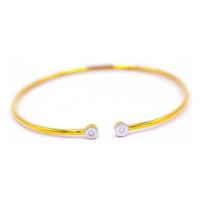 ราคา Happy Jewelry กำไล เม็ดเดี่ยว ทองแท้ 9k 37 5 เพชรเกสร BL104 (20729638312)