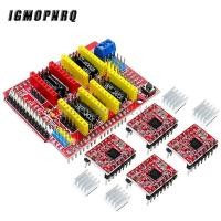 ราคา CNC Shield V3 Engraving Machine 3D Printer 4pcs A4988 Driver Expansion Board for Arduino (18444502577)