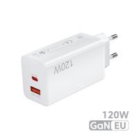 ราคา Elough 120W USB Type C เครื่องชาร์จ GAN ชาร์จเร็วโทรศัพท์มือถือเร็วตัวชาร์จไฟสำหรับ iPhone 14 13 Xiaomi USB Samsung USB เครื่องชาร์จติดผนัง C PD (20233308734)