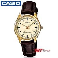Casio นาฬิกาผู้หญิงสายหนัง รุ่น LTP-V005GL-9AUDF