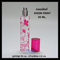 ราคา ขวดกลมเพ้นท์ลายดอกไม้ ขนาด 30 35ml ขวดแฟชั่น ขวดสเปรย์แก้ว ขวดแก้วน้ำหอม (20050765124)