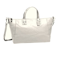 ราคา กระเป๋าถือ COACH แท้ ทรง Tote ใบใหญ่ ไซส์หายาก หนังแท้ หนังนิ่ม สีสวย มีสายยาว ใส่ของได้เยอะ COACH 29364 TAYLOR ELISE LEATHER ZIP SATCHEL IVORY (14440018601)