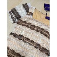 ราคา Plus size เดรสลูกไม้งานป้ายสาวอวบ เสื้อผ้าแฟชั่นผู้ญิงอ้วน ทรงเจ้าหญิง รุ่น ด บาว่า H61 (20666849061)