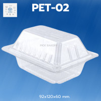 ราคา พิค เบเกอรี่ PET 02 1แพ็ค 100ชิ้น กล่องพลาสติก กล่องใส่อาหาร ที่ใส่ขนม ขนม บรรจุภัณฑ์อาหาร ภาชนะใส่อาหาร (20537091725)