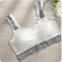 ราคา Sport Bra BN8824 สปอร์ตบราไซส์ใหญ่ แต่งขอบลูกไม้ หวานๆ สำหรับสาวอวบ อก 38 60 (20577937364)