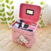 ราคา Taobao กระเป๋าเครื่องสำอางกล่องใส่เครื่องสำอางผู้หญิงลายคิตตี้ (11741292355)