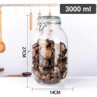 ราคา โหลแก้ว ขวดโหล ขวดแก้ว โหลแก้วสูญญากาศ ขวดโหลแก้ว ขวดโหลมีฝาปิด โหลสูญญากาศ (19263801148)