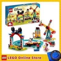 ราคา LEGO Disney Friends importer décennie ks Toy Minnie and Goofy Fairground Fun Children Toy Gift 10778 (19760270549)