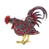 ราคา เข็มกลัดไก่สีสันสดใสสดใสสำหรับผู้ชายและผู้หญิงอุปกรณ์เสริมชุดปาร์ตี้เข็มกลัดโลหะรูปสัตว์ไก่น่ารักของขวัญ (14649110349)