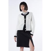 ราคา ESPADA เสื้อคาร์ดิแกนนิต ผู้หญิง สีงาช้าง Knitted Cardigan 04787 (20272294135)