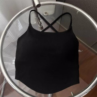 ราคา พร้อมส่ง เสื้อสายเดี่ยว โชว์หลัง หน้าวี ผ้าเรย่อนยืดตามตัว (20374073341)