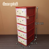 ราคา ตู้ลิ้นชักพลาสติก ประกอบแล้วพร้อมใช้งาน ตู้ลิ้นชักพลาสติก Milky ลายการ์ตูน ตู้ลิ้นชัก ตู้ มิลกี้ ตู้เก็บของ (14271235434)