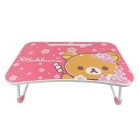 ราคา โต๊ะพับญี่ปุ่น โต๊ะญี่ปุ่น Rilakkuma สีชมพู ลายลิขสิทธิ์แท้100 ขาพับเก็บได้ 40x60 CM โต๊ะคอม โต๊ะพับ โต๊ะคอม โต๊ะ วางlaptop (12330314792)